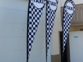 11 foot Teardrop banners