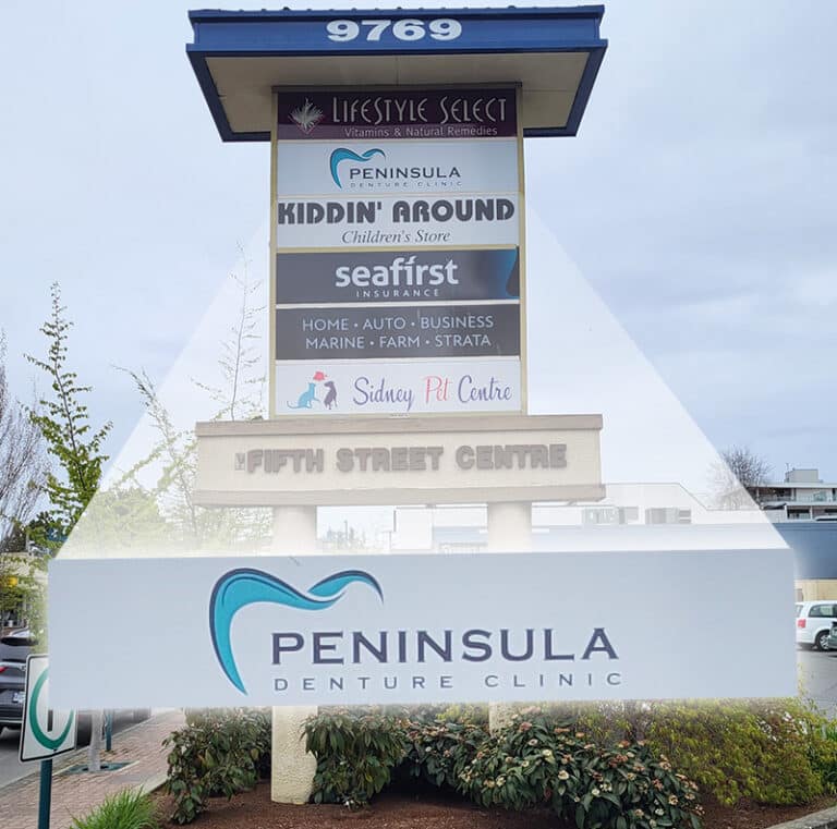 Backlit Pylon Sign