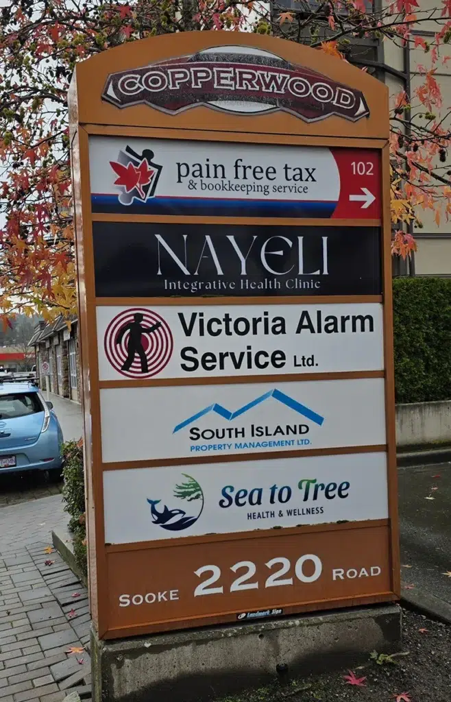 Backlit Pylon Sign