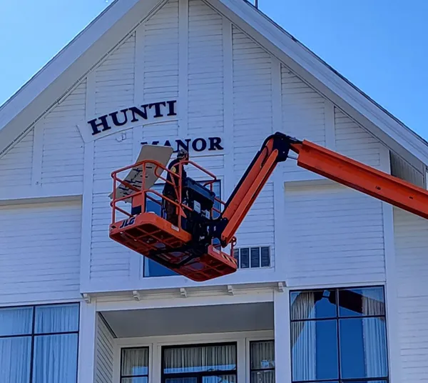 Channel Letter Sign Installation