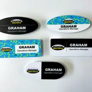Custom name tags