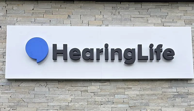 Halo Lit Exterior Sign
